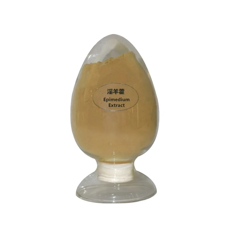 Pure Natural Organic Icariin Epimedium Herb Leaf Extract 10% Icariin Powder