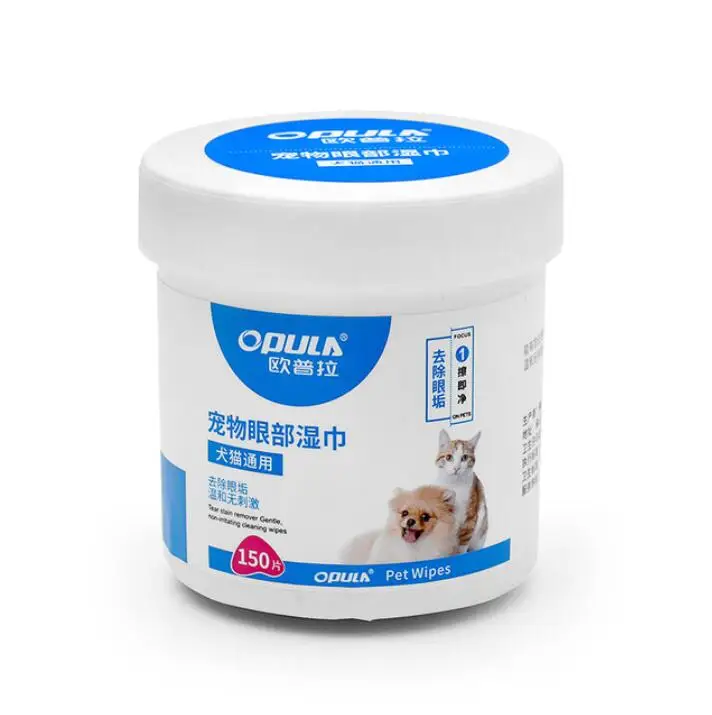 Cleaning Wipes High Effective Pet Deodorizing Wipes Pet Cleaning & Grooming Products Cleaning Tissue Pet Tear Stain for Cats