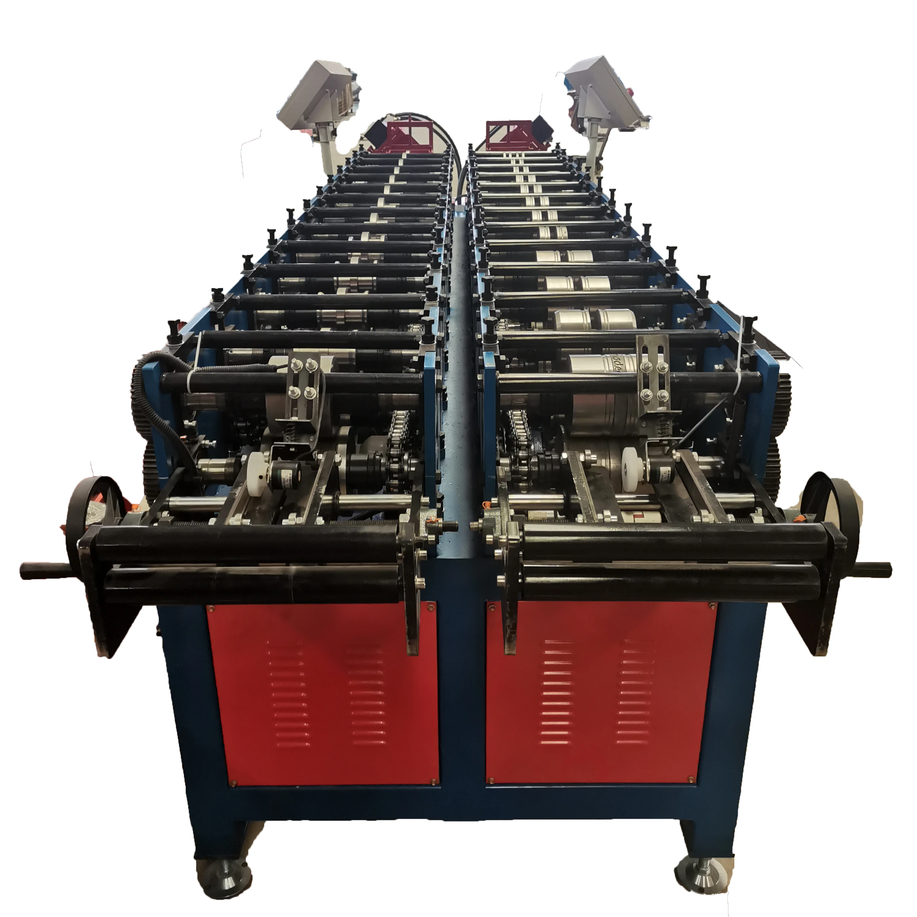 Double Line C U Keel Roll Forming Machine Metal Profile Roll Forming Machine Stud And Track Cold Roll Forming Machine