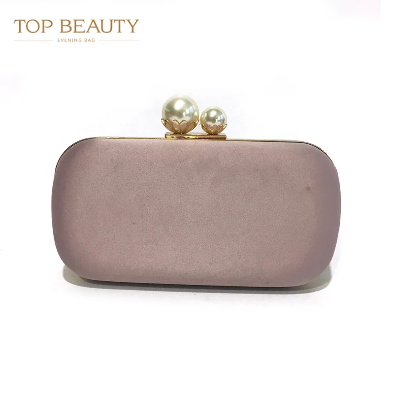 
China Factory Wholesale party use Handmade plastic and satin clutch bag for women Portable clutch bag 