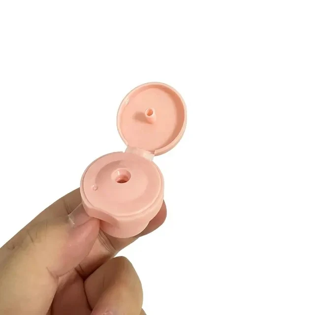 New Screw Cap Plastic Lids 20mm 24mm 28mm Cosmetic Packaging Plastic Flip Top Cap