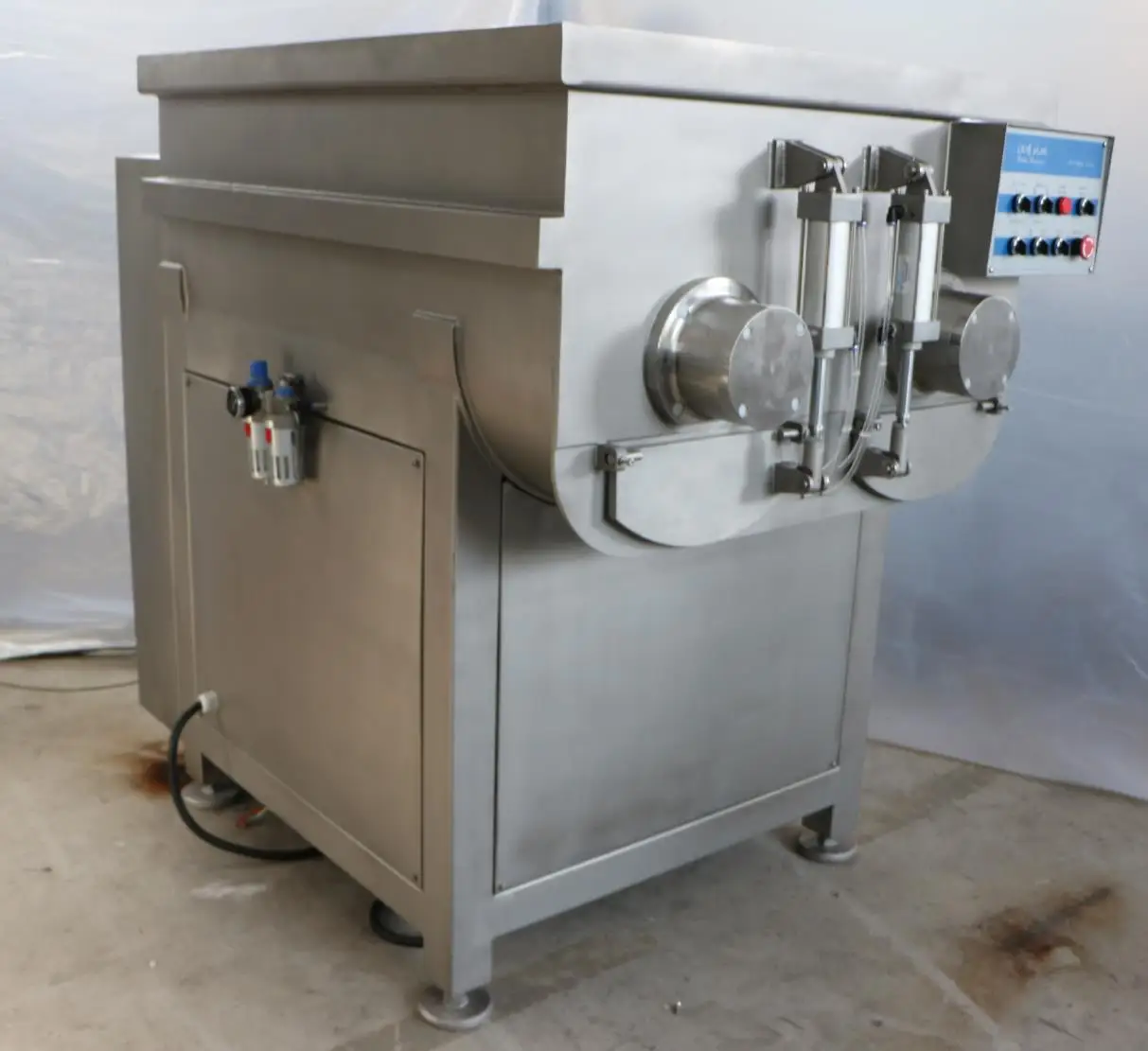 ZJB650 SUS304 Stainless steel cheaper vacuum mixer for meat sausage free shipping