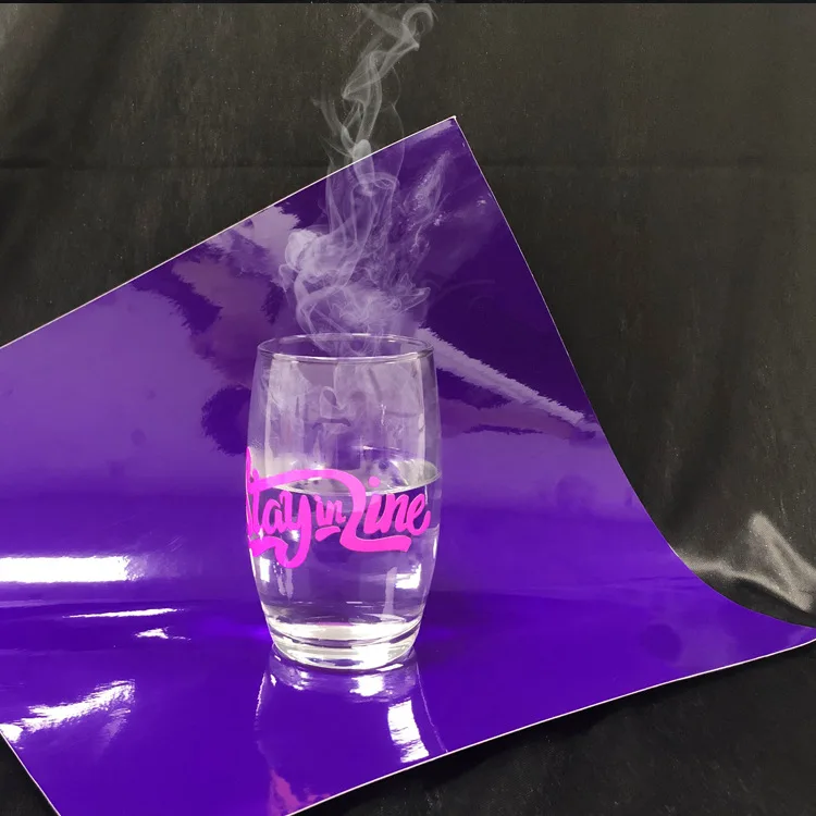 DIY Advertising Decorative Design Color Changing Vinyl Temperature Change Sensitive to Heat & Cold Self Adhesive Vinyl Paper