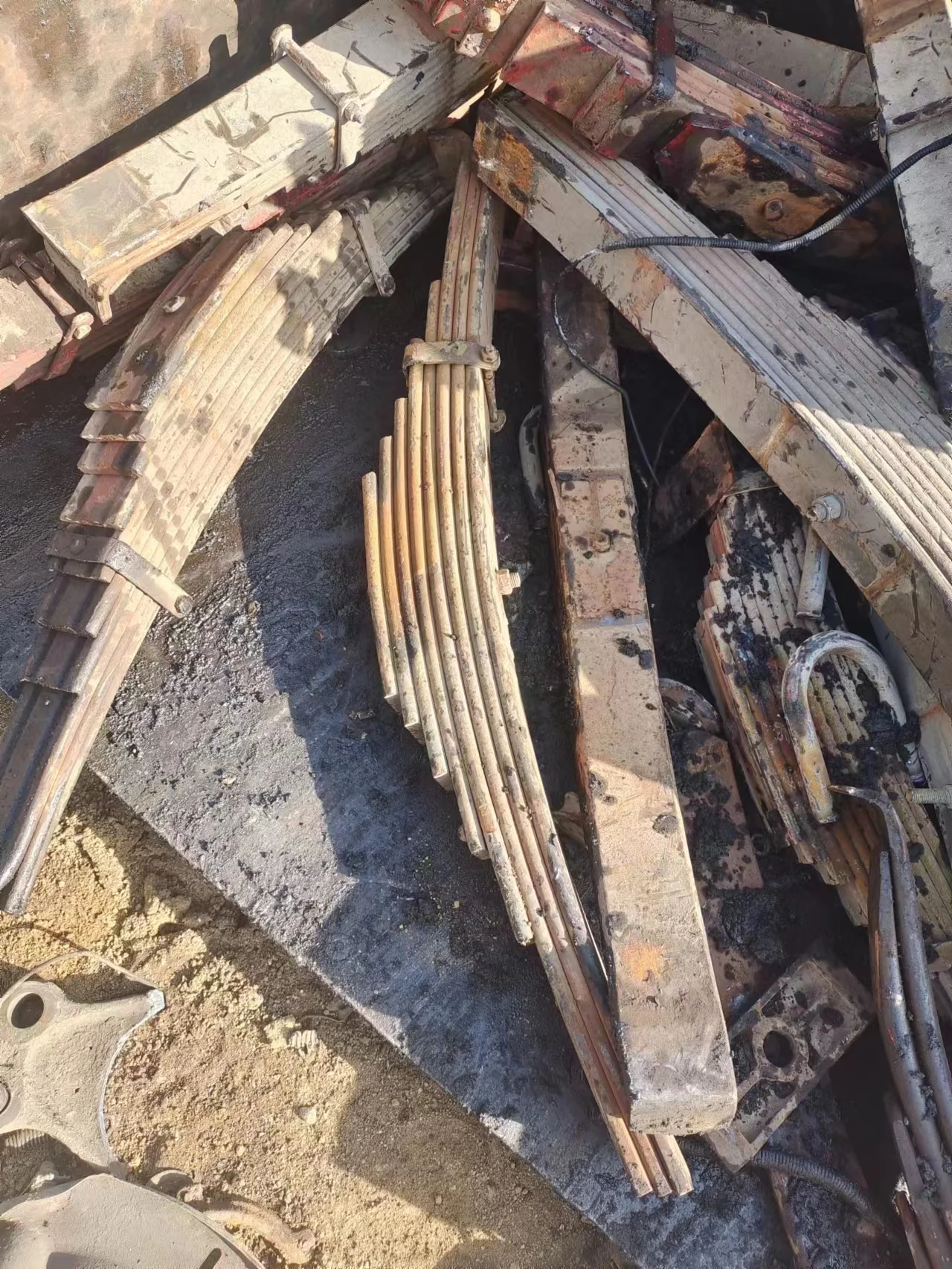 16X90-10 used leaf springs for sinotruk howo heavy duty truck trailer