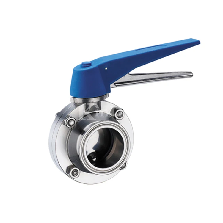 Stainless steel sanitary welded power butterfly valve