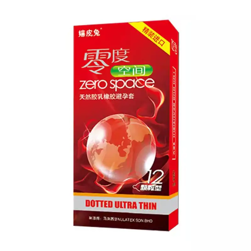 Hippie rabbit zero space condom 10 adult products, fun products wholesale