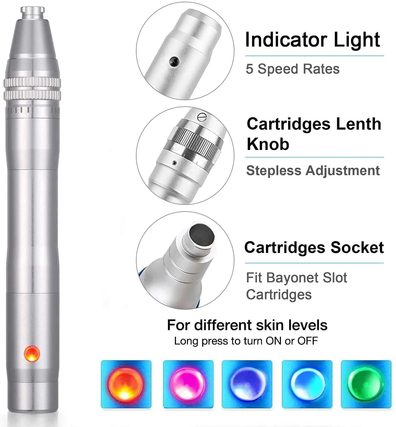 professional electric micro needle derma pen microneedling dermapen