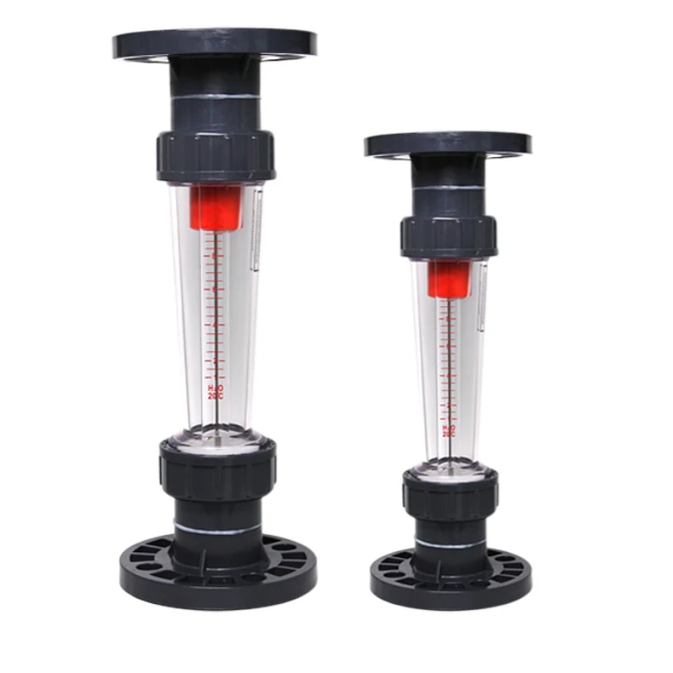 SenTec Pvc Rotameter Rotameter For Water Flow Meter Water 50mm Rotameter