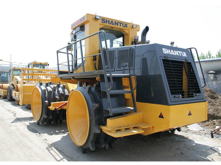 SHANTUI дорожный каток SR28MR-3 QS300 тяжелый свалки уплотнитель