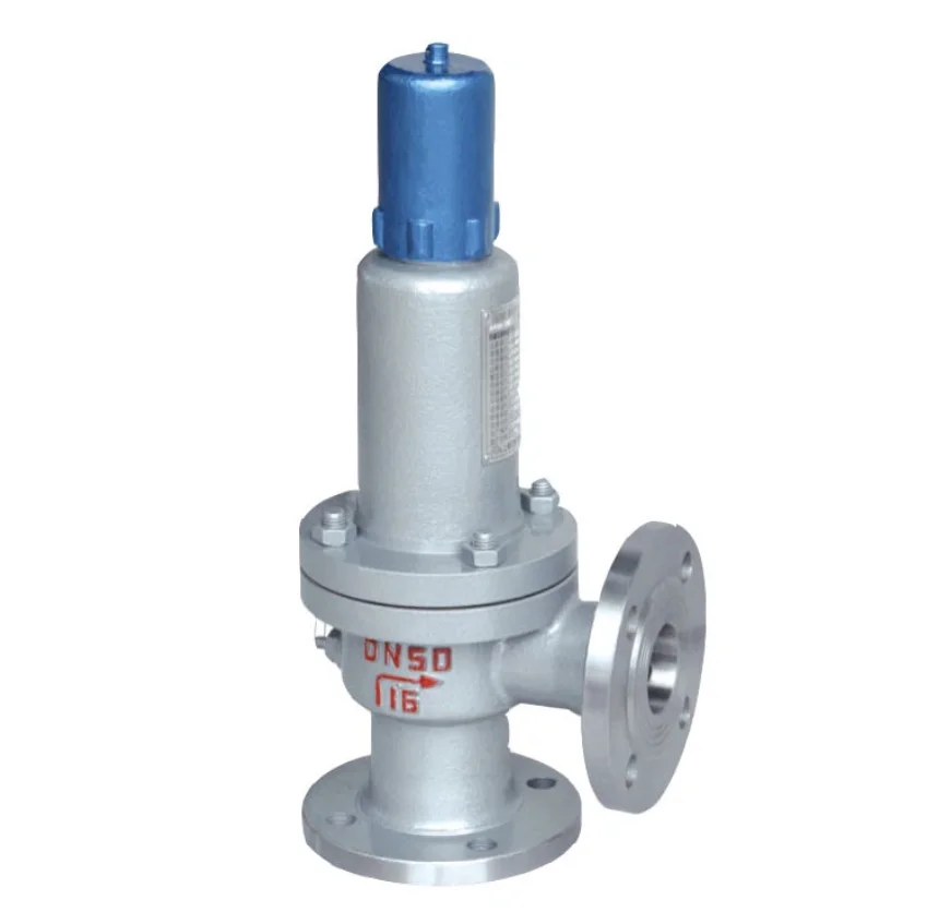 Hot Sales Cast Steel Ss 304 316 Spring Loaded Micro-opening Flange Pressure Relief Safety Valve