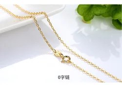 14k Gold 18 inch water wave cross snake bone chain melon seed chain sky star chain wholesale