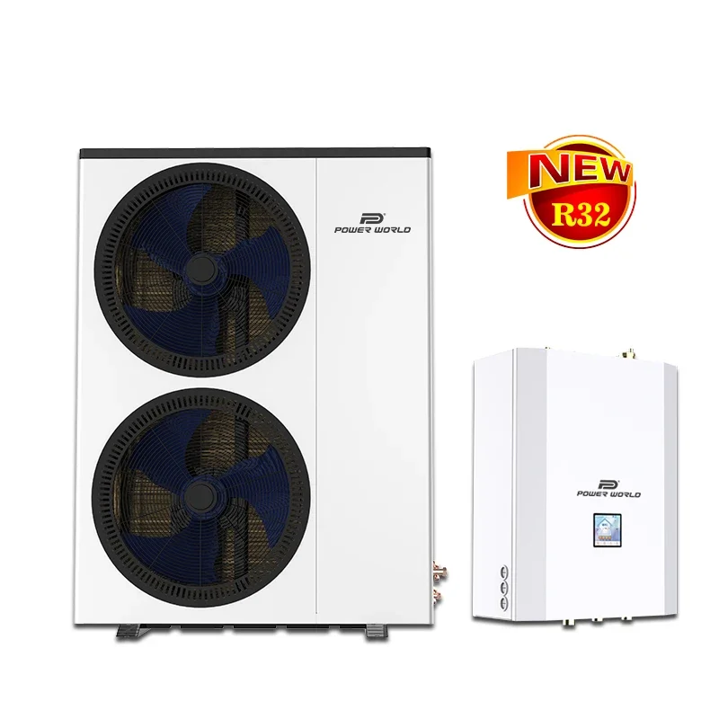 Italian popular heat pumps EVI inverter split solar water heater system guangzhou air split heat pumps