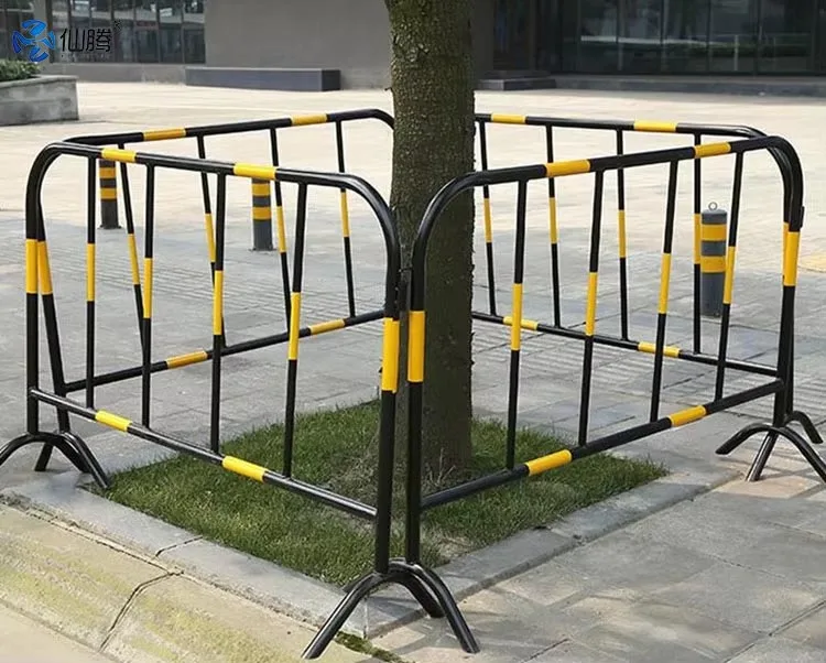 Съемный высококачественный оцинкованный временный переносной забор для контроля толпы