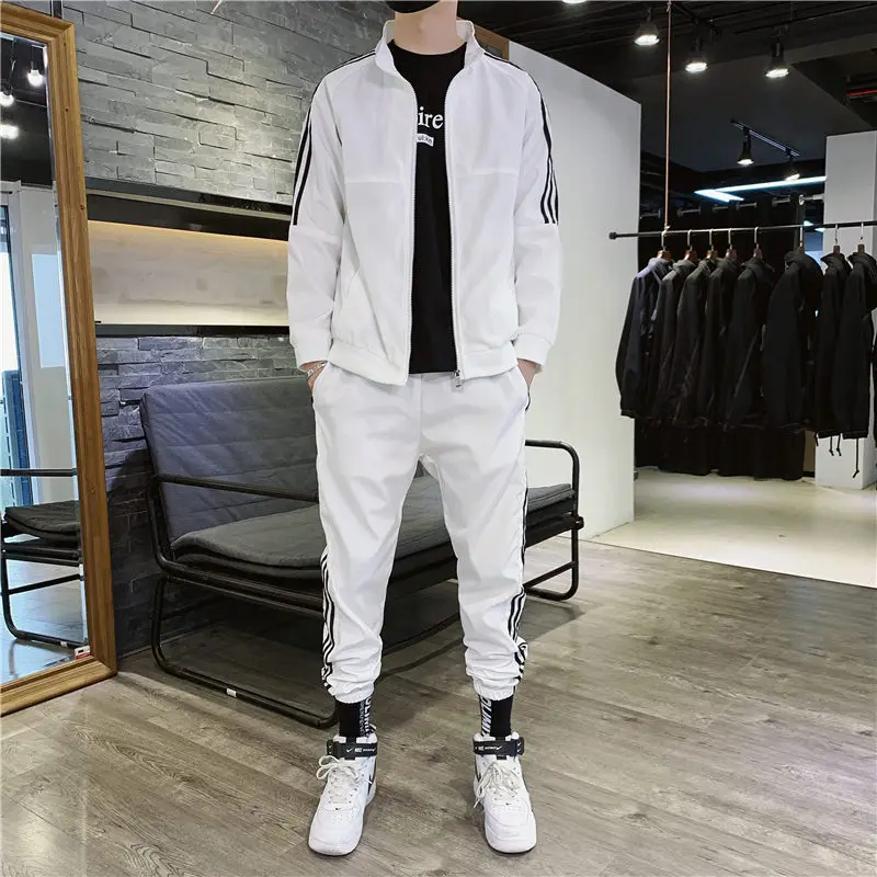 New High quality Man jacket tracksuits Windbreaker training suit men vintage nylon windbreak tracksuit