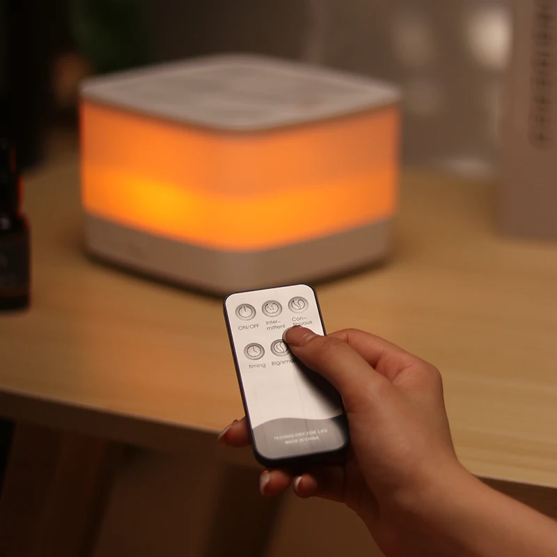 USB Multifunction Aroma Diffuser Night Light 800ML Large Capacity Timing Remote Control Air Fryer essential oil diffuser