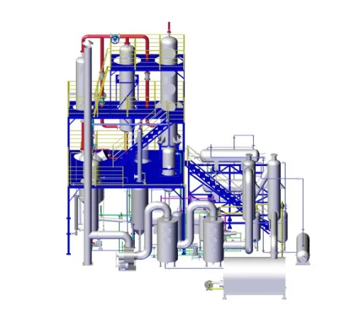 Waste oil purification and regeneration equipment