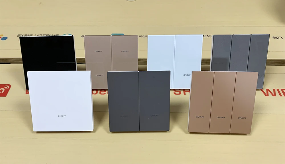 TYSH Smart Magnetic Relay Light Touch Screen Wifi Controlled Electrical Switch Zigbee Wireless Remote Control switch