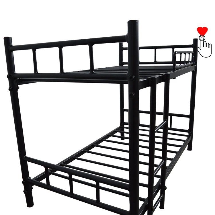 
Economic durable competitive hot product design double steel tube bunk bed 