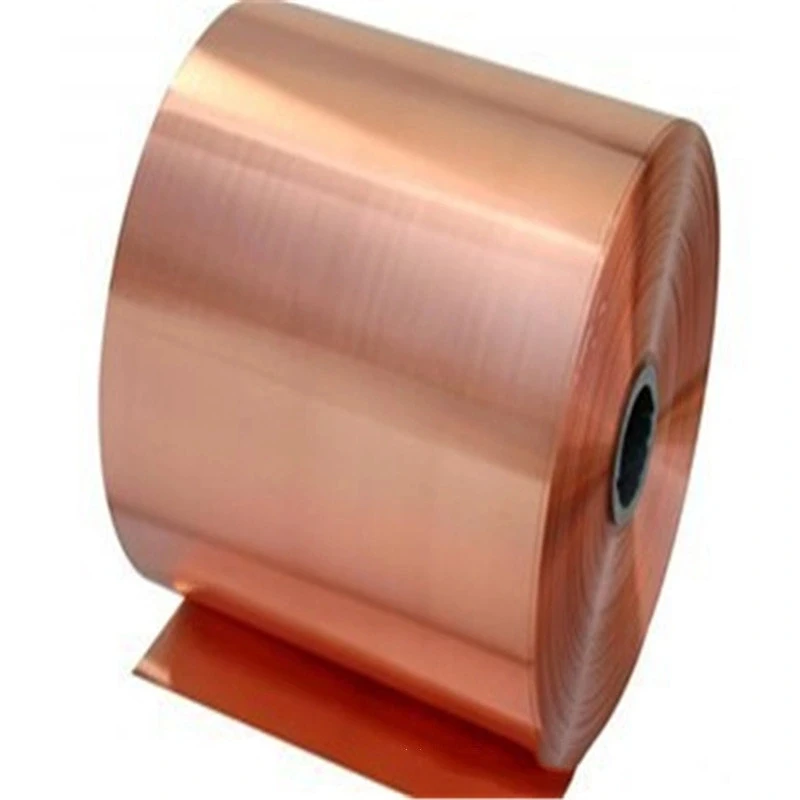 Chinese suppliers Copper Foil 0.1mm Copper Foil For Battery Copper Strip Coil