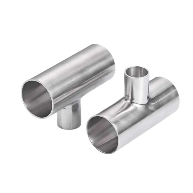 Mirror Surface 304 Stainless Steel Reducing Tee with Healthy Grade quality stainless steel pipe fitting reducing tee