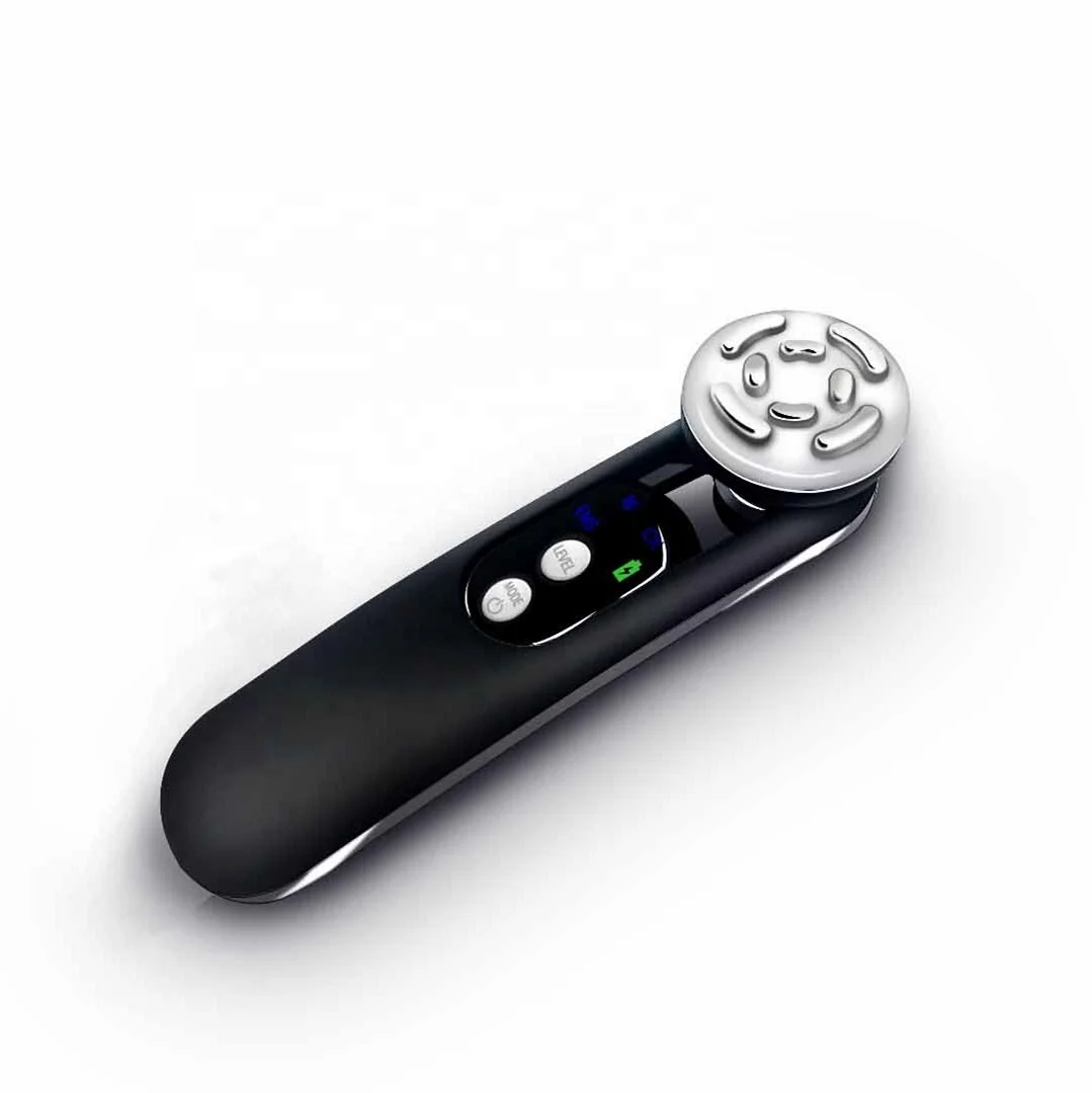 Best selling products microcurrent facial toning device red Bluish green light therapy face lifting home use beauty equipment