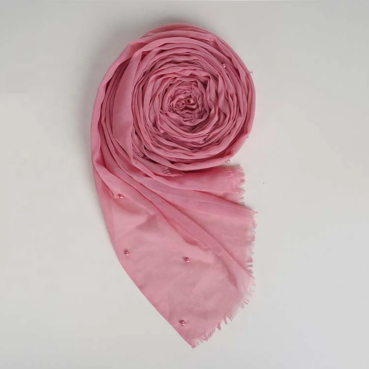 polyester fabric chiffon  floral mermaid woven modal custom chiffon fabric cotton voile hijab scarf fabrics