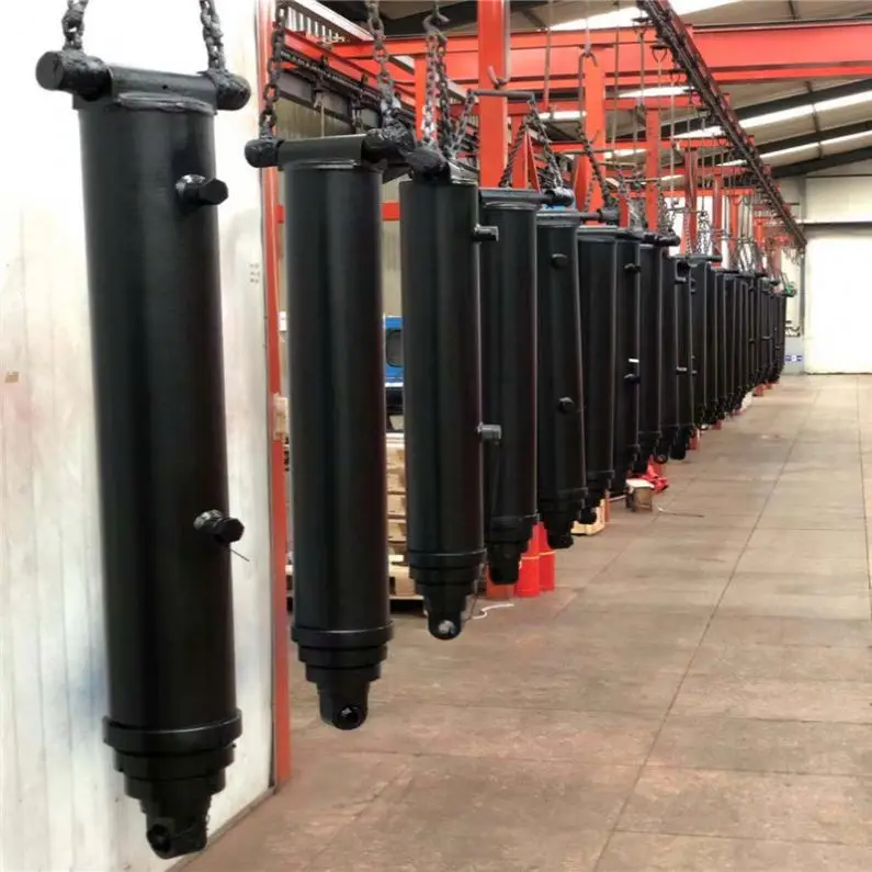 Рекламный американский тип поршневой ножничный автомобильный подъемник тяжелое машинное оборудование 2X8 гидравлический цилиндр