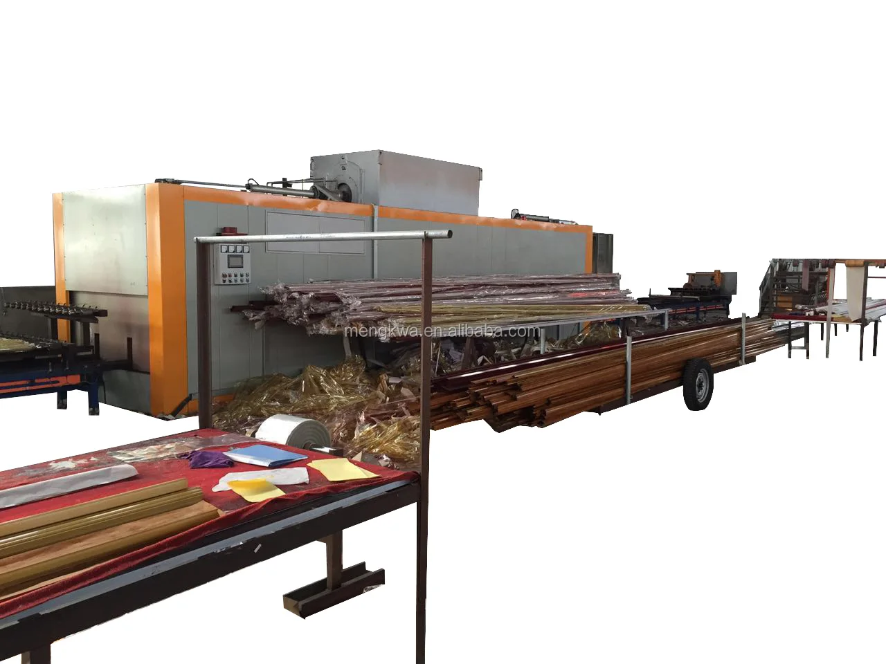 Full Automate Vacuum Transfer Printing Machine for Metallic Profiles/panels