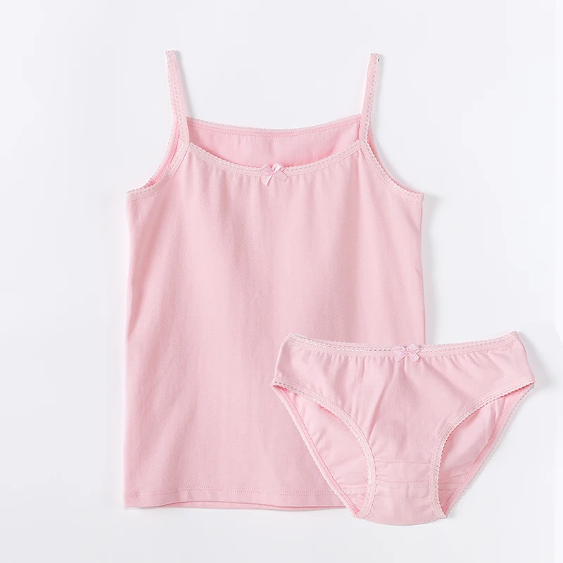 Hot Sale Summer 95% Cotton Girls Underwear Kids Children Panties Baby Briefs Breathable Underwear 2PCS/Sets Wholesale