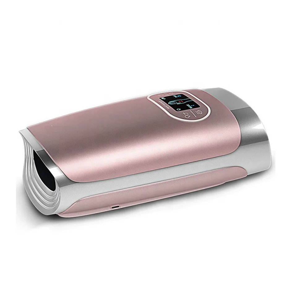 Cordless Palm Hand Massager with Heat Massager for Hand Fingers Palm Massager