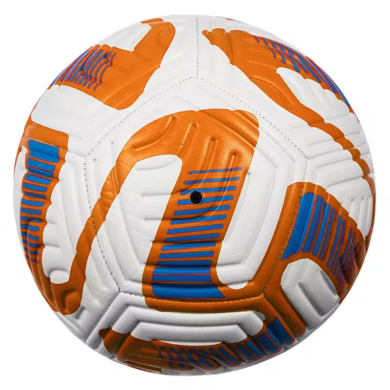 Wholesale High Quality Professional PVC PU Leather Custom Logo Soccer Official Size Footballs Soccer Balls
