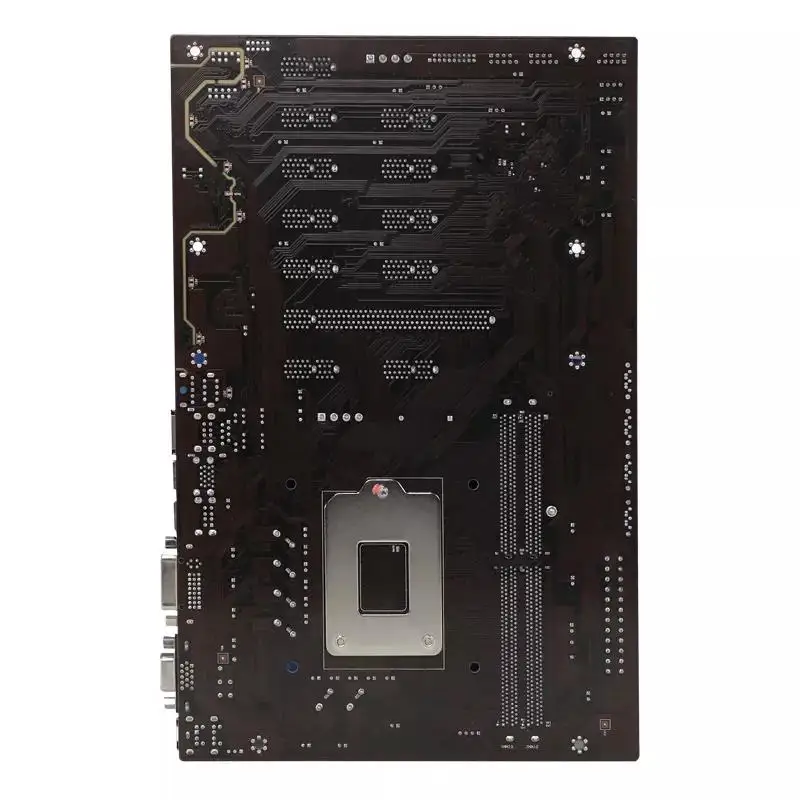 B250 BTC-12P материнская плата оснащена G4400 / G3900 процессор 2 * DDR4 слот и максимальный объем памяти объемом до