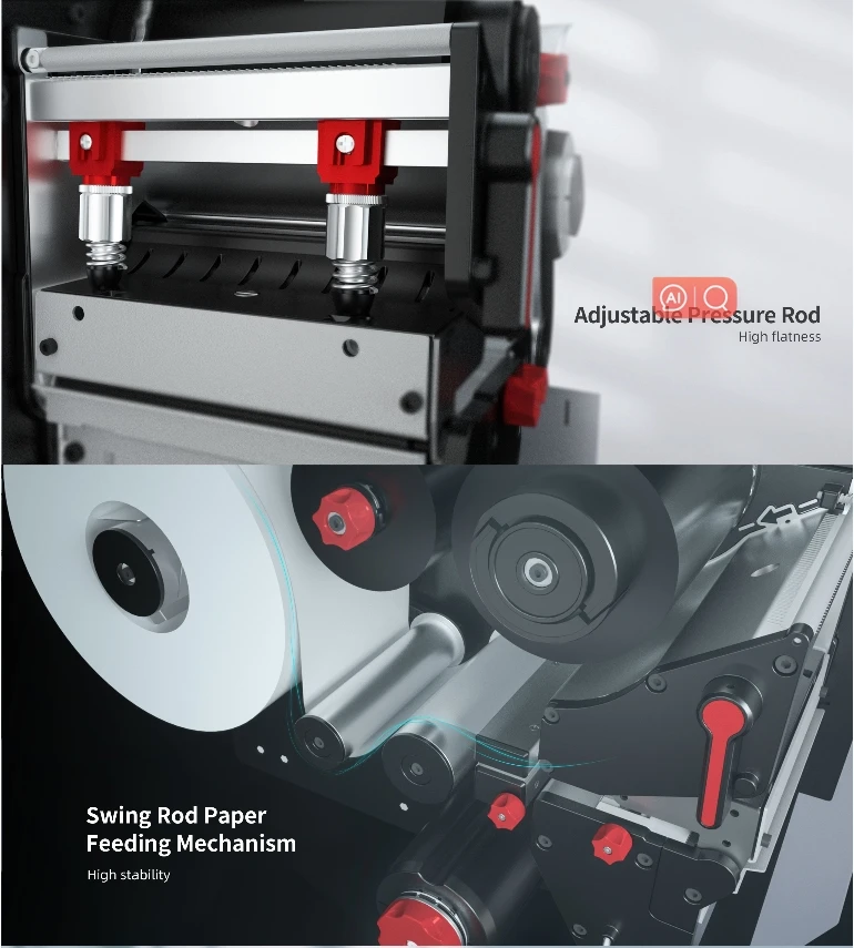 HPRT 4 Inch IK4  203dpi 300dpi 600dpi RFID Industrial Grade Thermal Transfer Barcode Label Printer