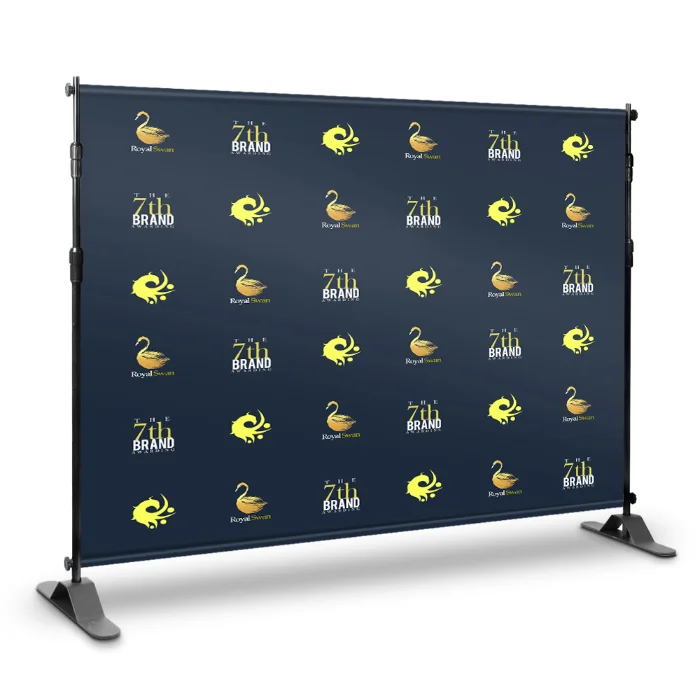 Custom Step and Repeat Event Backdrop Banner Photography Background Personalized Full Color Banner Vinyl Fabric Backdrop