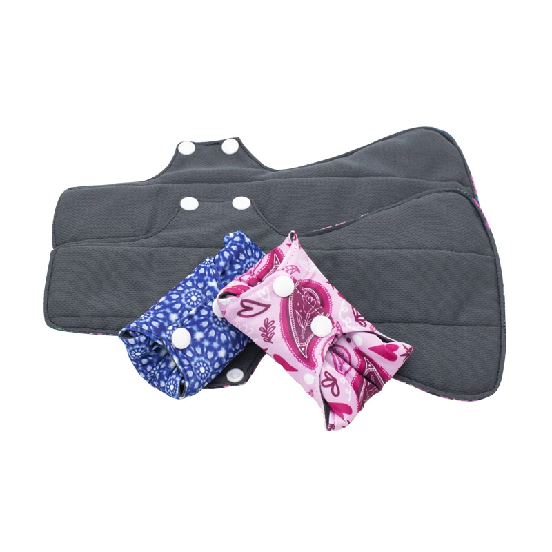 Mesh Wholesale Sanitary Pads Reusable Cloth Sanitary Bags Menstrual Pads Sets Organic Pads Female Sanitary Manufacturer
