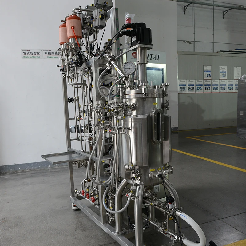 5L-15L 20L-400L Stainless Steel Microbial Fermentation Monitoring System Automatic Fermentation Tank Fermenter for Pilot Scale
