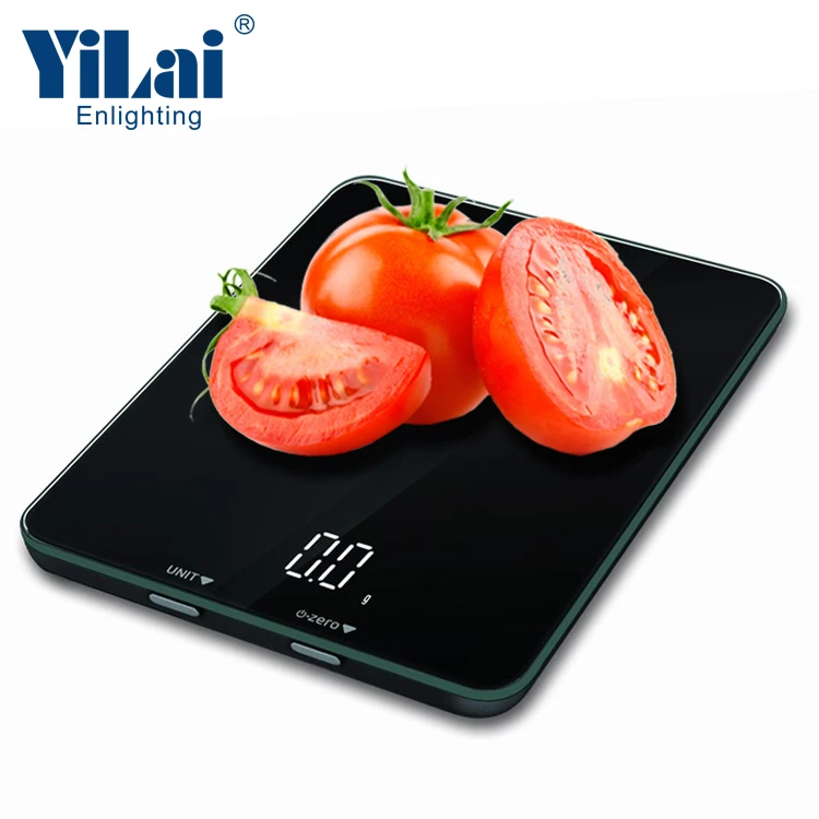 Новый дизайн многофункциональный здоровой пищи весы 11lb 5 кг светодиодные цифровые кухонные для взвешивания пищевых продуктов 24 месяцев