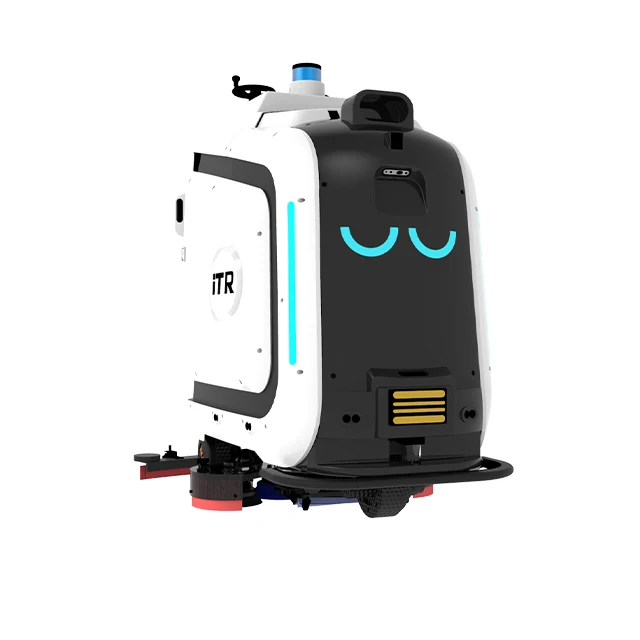 iTR Outdoor Autonomous Navigation Commercial Cleaning Robot with High Cleaning Efficiency for Commercial