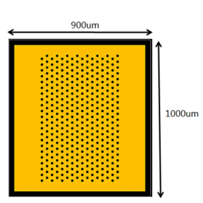 2W 940nm VCSEL диодный лазерный чип array