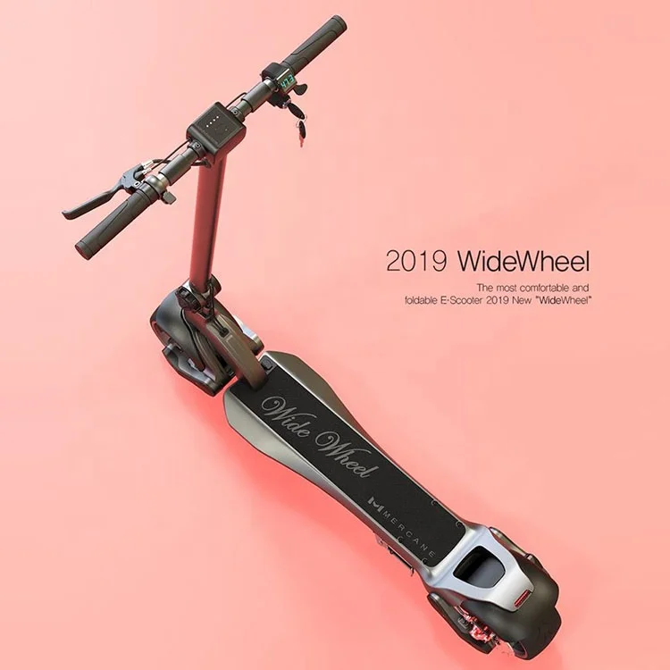 mercane fashion powerful two wheels widewheel electric scooter in EU/USA warehouse in stock