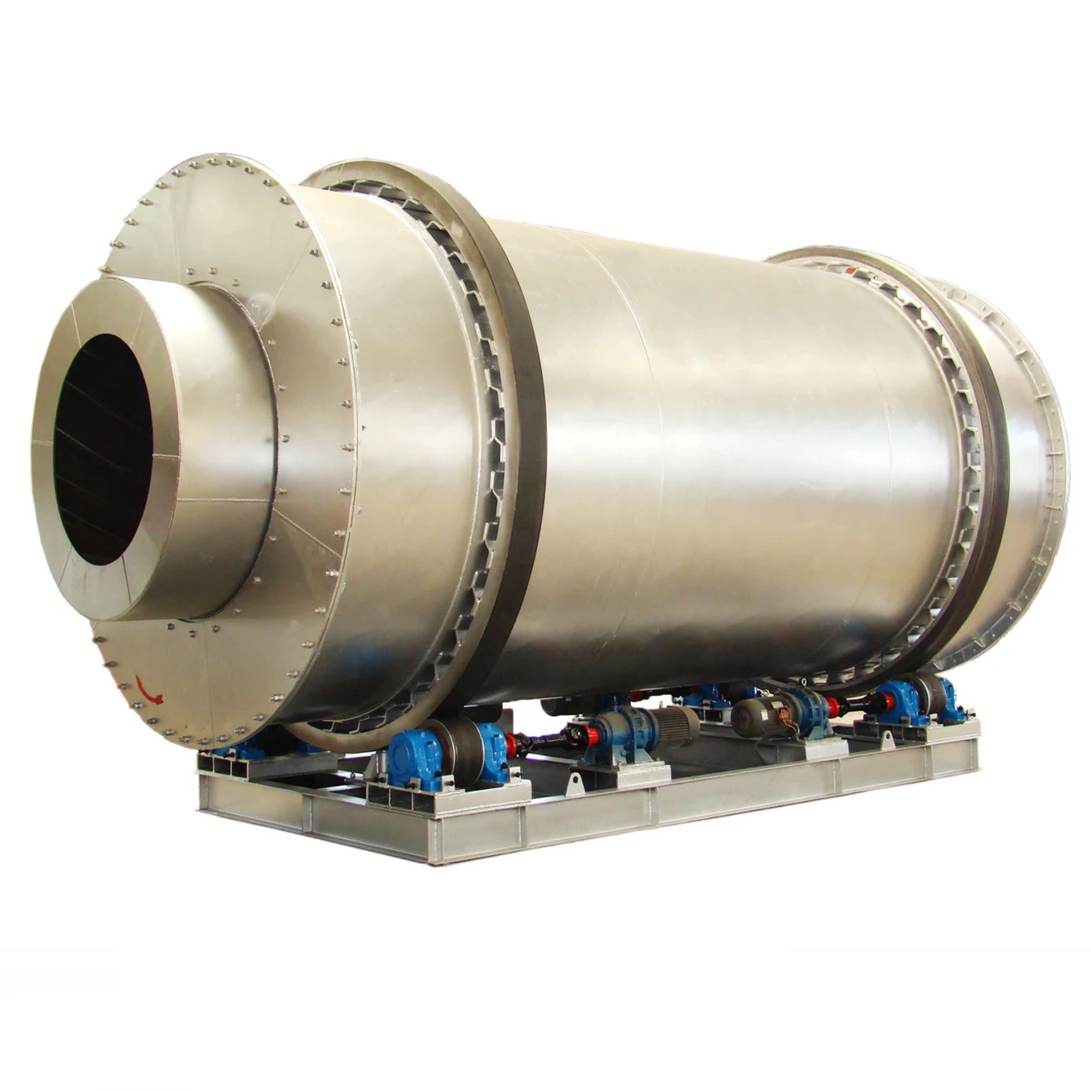 Limestone slurry horizontal tube drum dryer