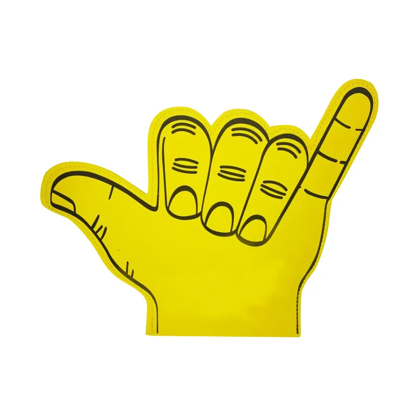 Custom promotional advertising sport events activities cheering big EVA palms with printed logo