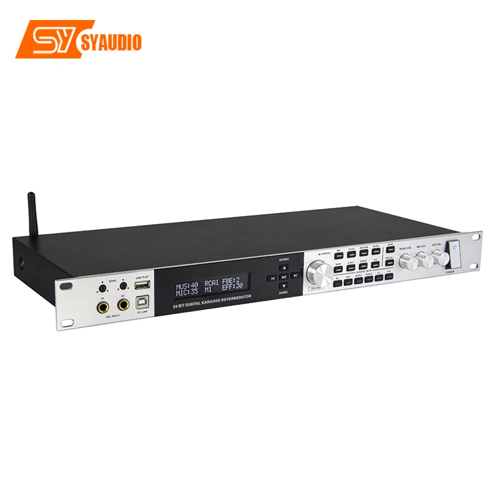 KX880 Professional Pre-effects Digital Processor Digital Audio DSP Processor ECHO Reverb Pre-Effector Pre Ampli Amplifier