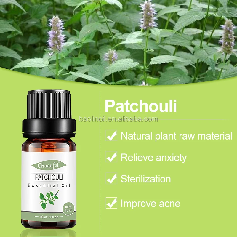 Baolin 100% Pure Therapeutic Grade Patchouli essential Oil for diffuser
