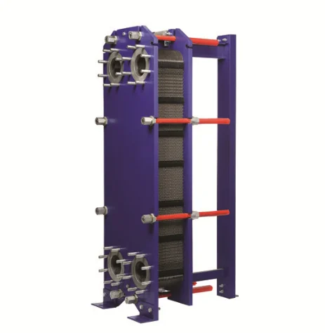 Industrial Machine Plate Type Heat Exchanger Gasket plate heat exchanger for air conditioner Convenient Cleaning