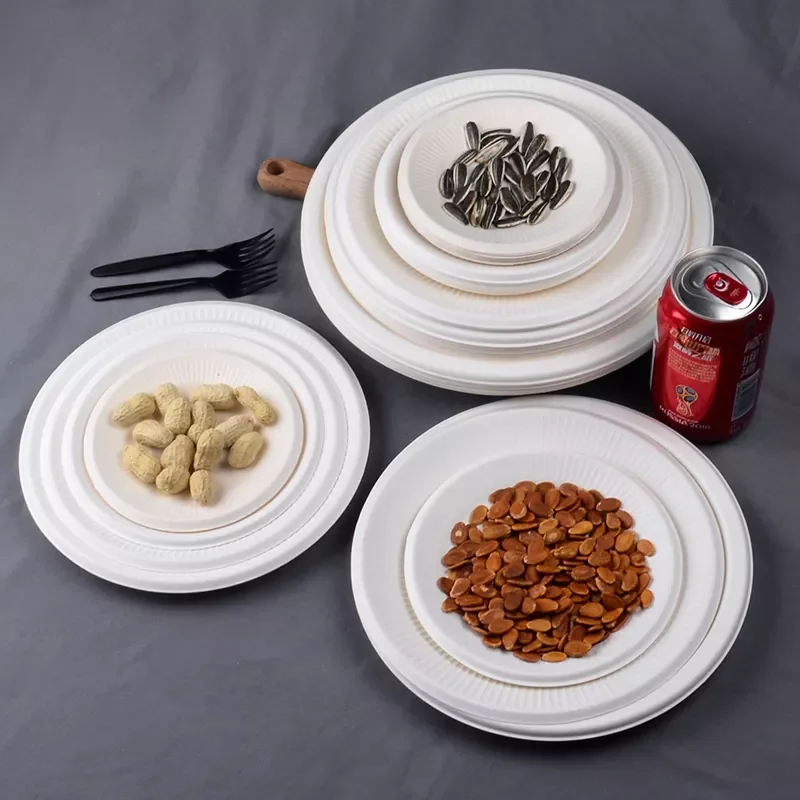 Easy Operate Full Automatic Disposable Paper Plate Making Machine For 60-95pcs/min