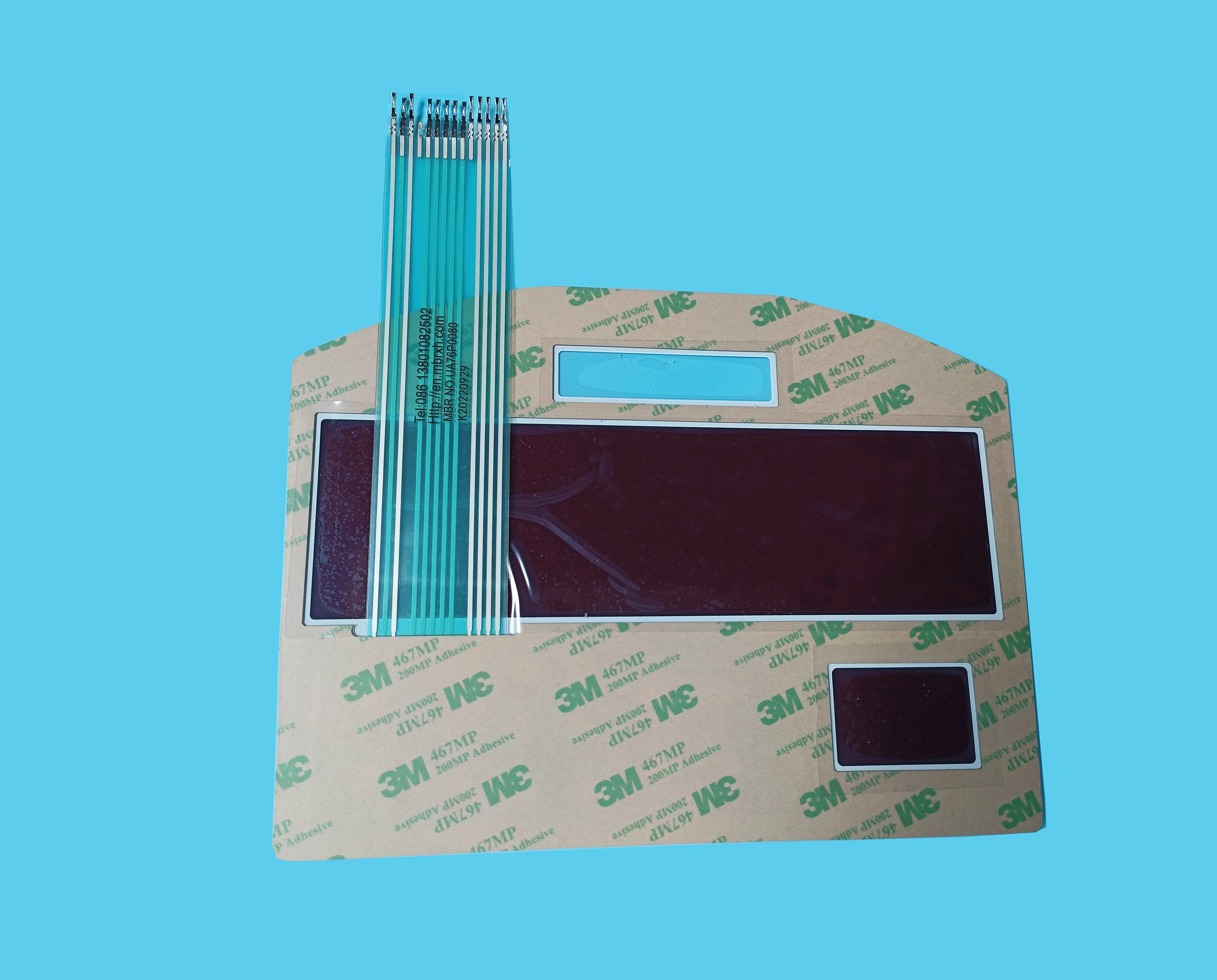 Сельскохозяйственная машина Водонепроницаемая цепь клавиатуры мембранный переключатель клавиатуры для ремонта