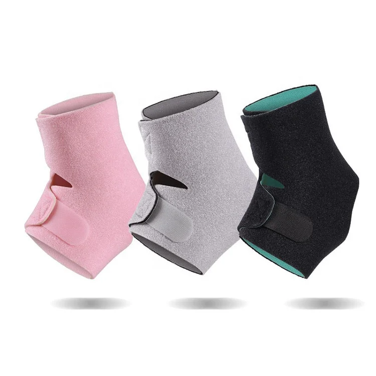 Hot Sale Custom Logo Adjustable Wear-Resistant Ankle Brace Nylon Neoprene Ankle Support