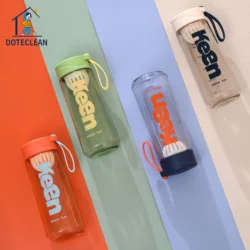 2023 оптовая продажа 600 мл пластиковая бутылка портативная Спортивная бутылка для воды PC Студенческая бутылка для взрослых на открытом воздухе для питья