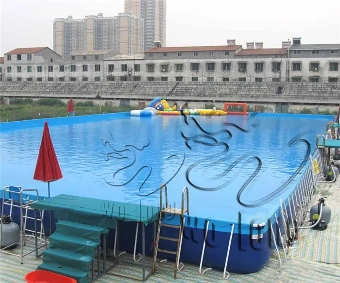 Ground Adult inflatable swimming pool equipment Easy Setup Pool with Repair Kit for sale